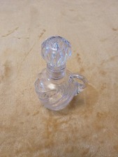 Vintage Etched Small Glass