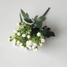 36heads Artificial Silk Flowers Bunch Wedding Home Celebrate Outdoor Bouquet UK