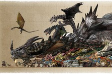 Monster Hunter Moster Fight Video Game Wall Art Home Decor - POSTER 20x30