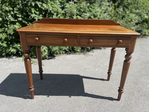 Antique mahogany hall - antique, table/