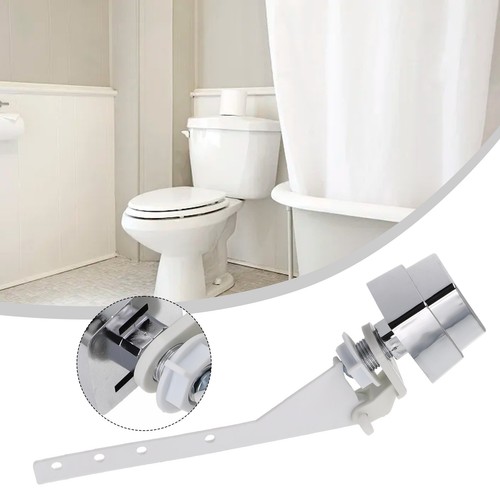 Push button toilet flush - push,