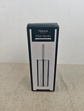 Premier Housewares Freestanding Toilet Roll Holder Stainless Steel Toilet Roll