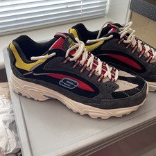 Mens Skechers Sport Memory Foam Trainers Multicoloured UK9.5 NEW