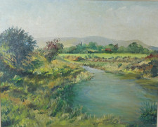 River Scene Lewes Berwick