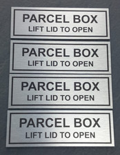 PARCEL POST BOX SIGN - LIFT