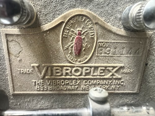 Vintage vibroplex original - vintage,