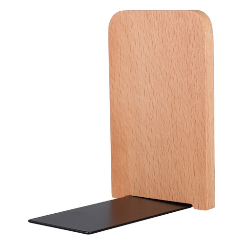 Wood book ends for shelves - ,