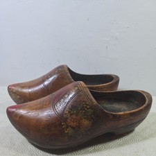 VINTAGE DUTCH WOODEN CLOGS