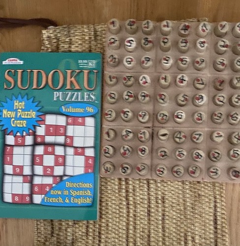 Homemade sudoku puzzle board - puzzle,