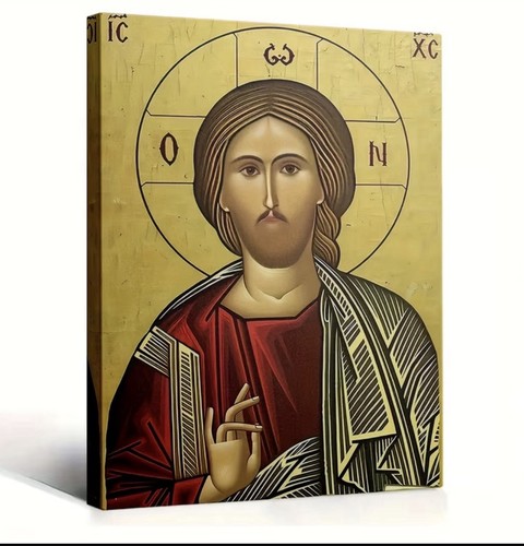 Byzantine icon jesus christ - icon,