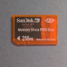 Memory Stick Pro Duo 256MB