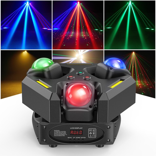 Led rgbw spider laser - rgbw,