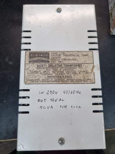 Trac safety isolating - safety,
