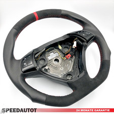 Flat alcantara steering wheel - flat,