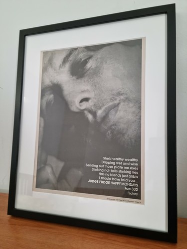 Happy mondays original framed - happy,