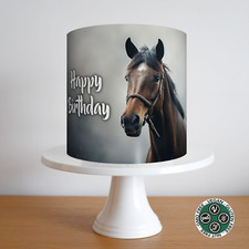Horse Pony Cake Topper Border