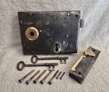 Large Late Victorian Rim Lock