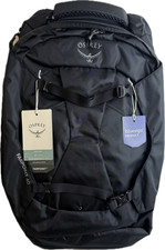 Osprey Farpoint 40L Black O/S Travel Bag (New with Tags)
