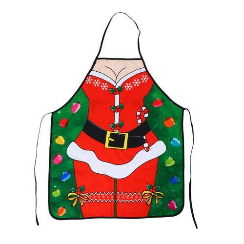 Sleeveless christmas aprons - christmas,