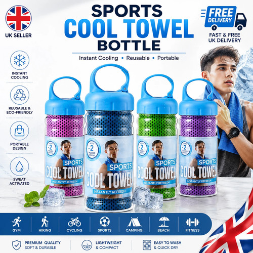 Cool snap ice towel - cool,