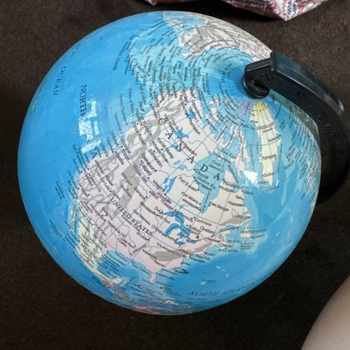 Plastic globe the world - plastic,