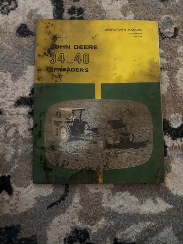 John deere spreader - 34, 40