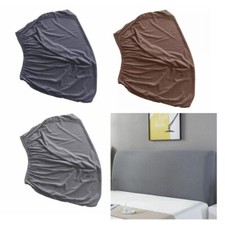 Headboard Slipcover Headboard Cover Solid Color Dustproof Bed Head Cover for
