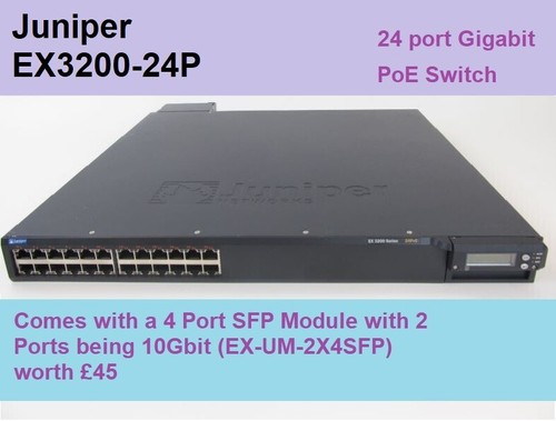 Juniper ex3200 24p - ex3200-24p, 24port