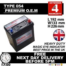054 +R LION (Real Known Brand) Daewoo Matiz 0.8 1998-2005 Battery 4 Yr Guarantee