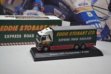 ATLAS EDITIONS  - SCANIA 94D CURTAINSIDE - EDDIE STOBART - 1/76 SCALE MODEL