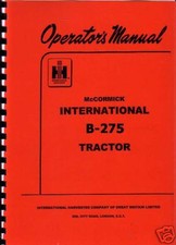 International "B-275" Tractor