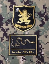 NSWDG DevGru Gold SQN Crusader Long Live The Brotherhood  2 Patch Morale Set 