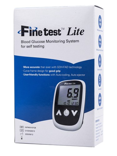 Fine test lite blood - fine, glucose