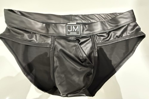 Jockmail black leather - pu,