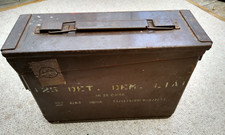 British Army metal ammunition