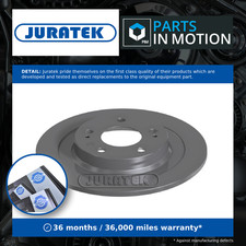 2x Brake Discs Pair Solid fits