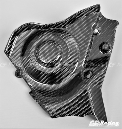 Carbon fiber sprocket cover - carbon,