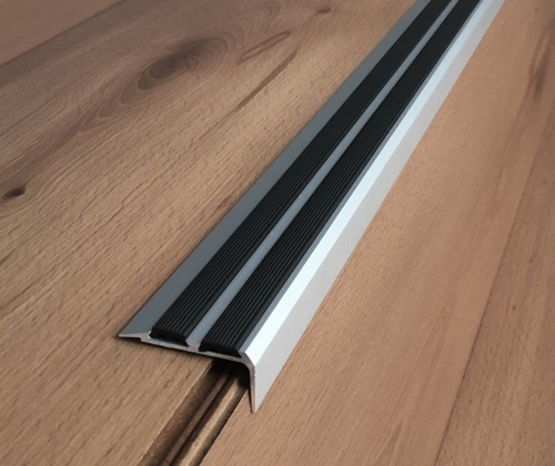 Aluminium anti slip stair - aluminium,