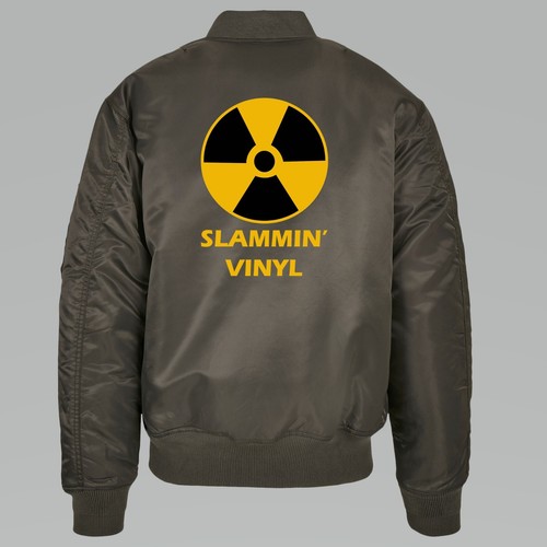 Slammin vinyl ma1 bomber - slammin,