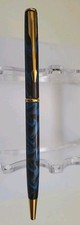 PARKER Insignia Ballpoint Pen - Winter Blue, Gold Trim -  VG Condition