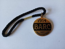 Brooklands Members badge 1914