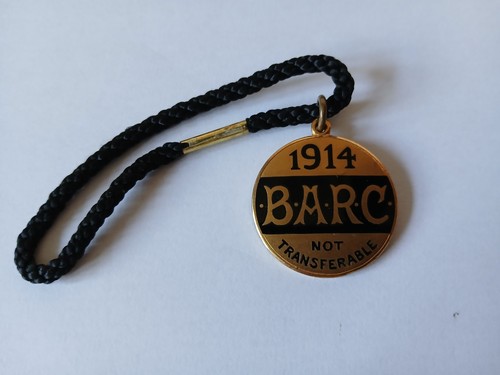 Brooklands members badge 1914 - brooklands,