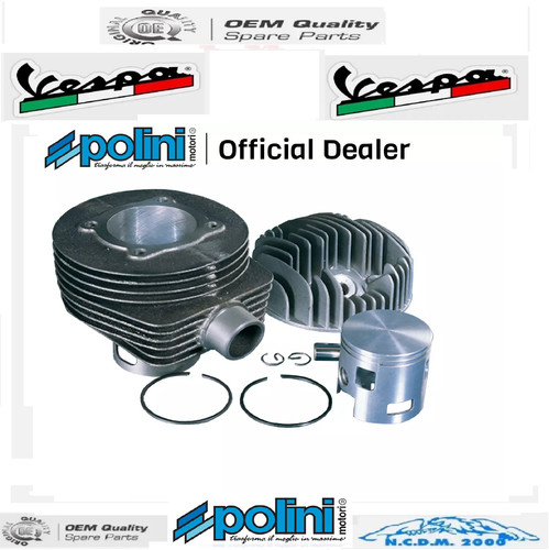 Polini 177cc cylinder kit - cylinder,