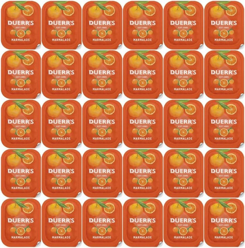 Orange marmalade portions 32 - -,