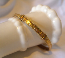 Bangle 9ct Rose Rolled Gold