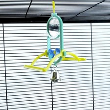 COLOURFUL PLASTIC BUDGIE SMALL