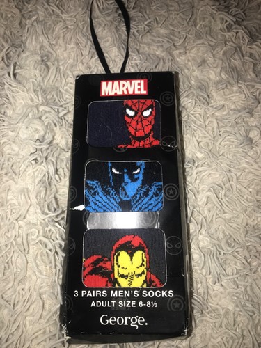 Marvel socks 3pairs 5 - marvel,