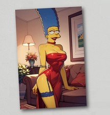 Fridge Magnet Marg Simpson -