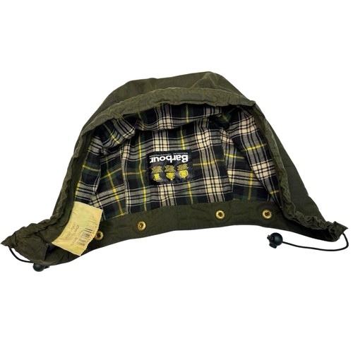 Barbour sage hood - sage, wired