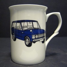 1 Mug  BLUE LAND ROVER RANGE